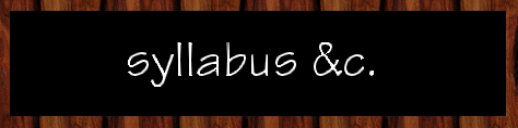 Syllabus